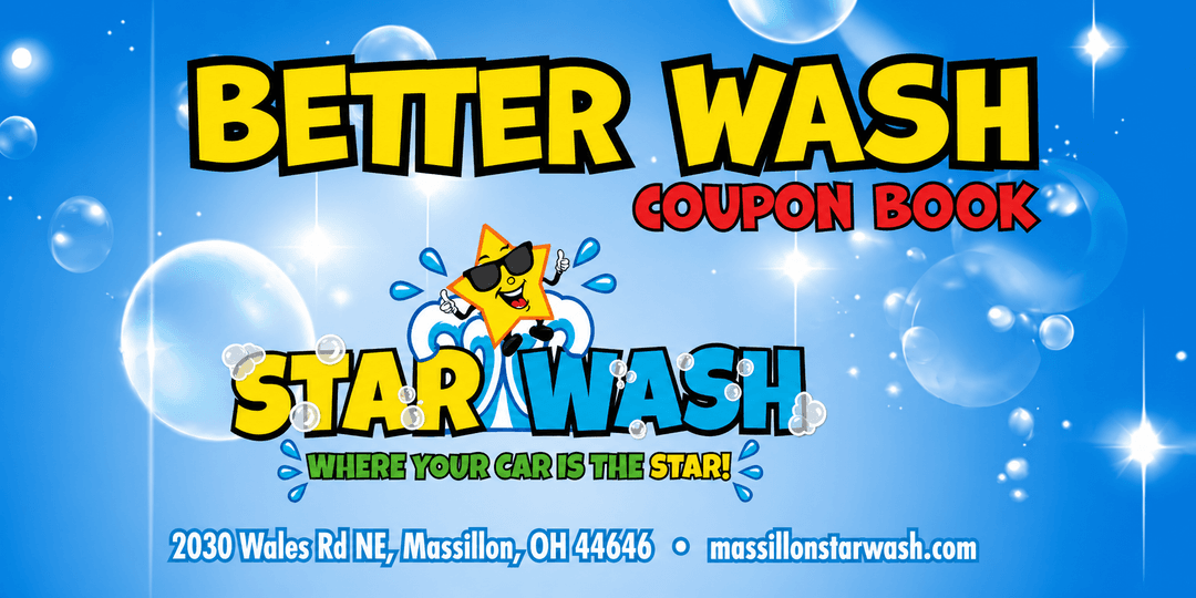 Star Wash coupon book example